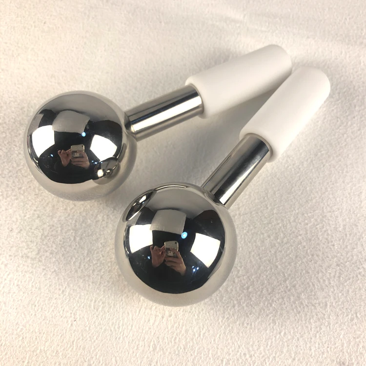 
Multi-function unbreakable beauty skin care tools Cryo Sticks Cold Massager Ball ice cooling globe facial roller 