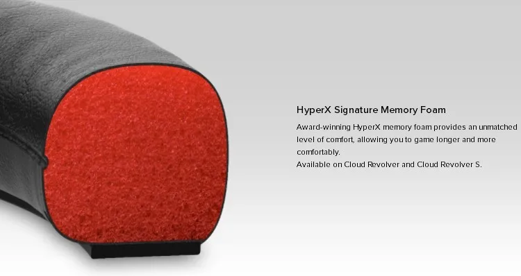 hyperx signature memory foam