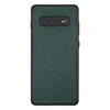 New Hot sale accept custom for Samsung S10 P9 tpu pc real cowhide leather phone case high quality solid color real leather case
