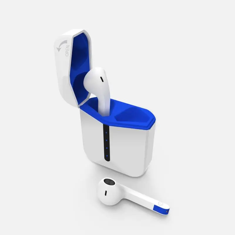 High quality H21T waterproof with indicator blue tooth mini TWS wireless sports earbuds