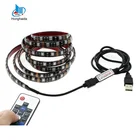 5v USB パワー smd 5050 rgb カラーテレビ lg バックライト led ストリップ