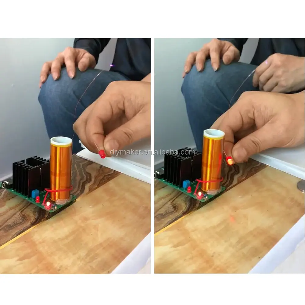 Tesla coil plasma speaker DIY Kit