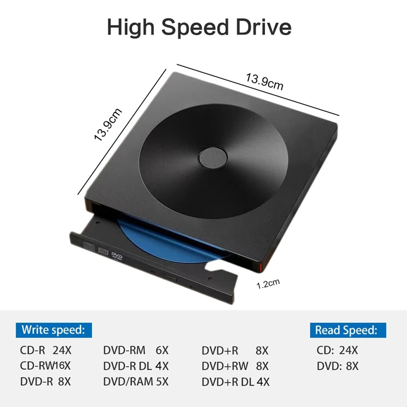 Type C Usb 3 0 Portable External Cd Dvd Drive Burner Compatible With Mac Windows Optical Drive Cd Dvd Rw W Buy External Cd Dvd Drive Type C Usb 3 0 Portable External Cd Dvd Drive