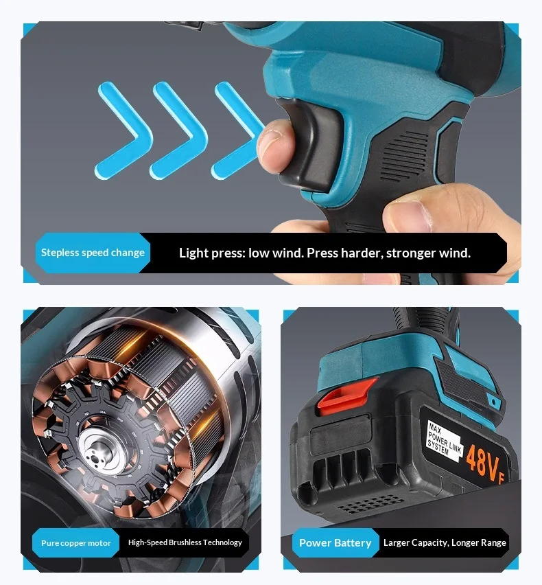 Leaf Blower, 21V - detail 6