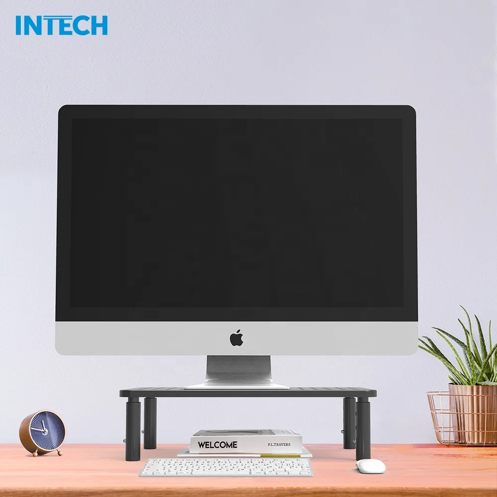 Modern Classy Monitor Stand Riser 20" Monitor Stand With Sturdy Hold Up