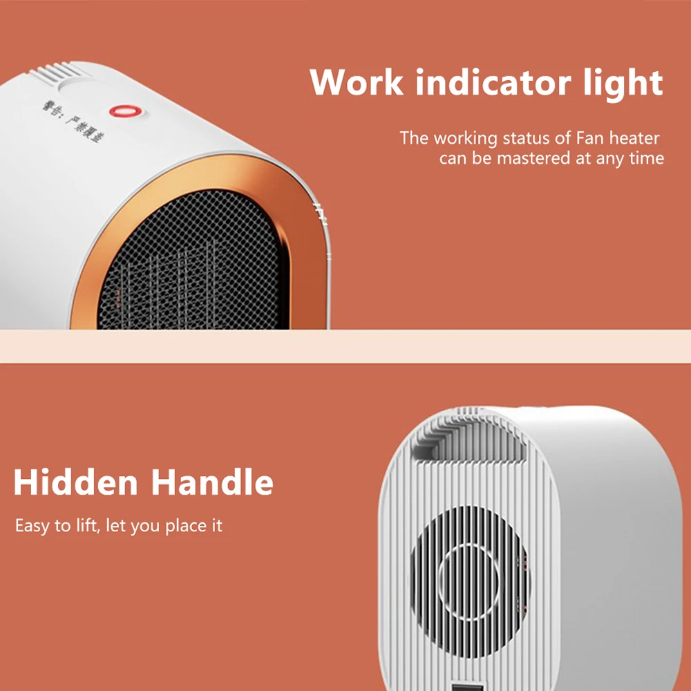 Electric Heater, Portable, 1200W, PTC - detail 4