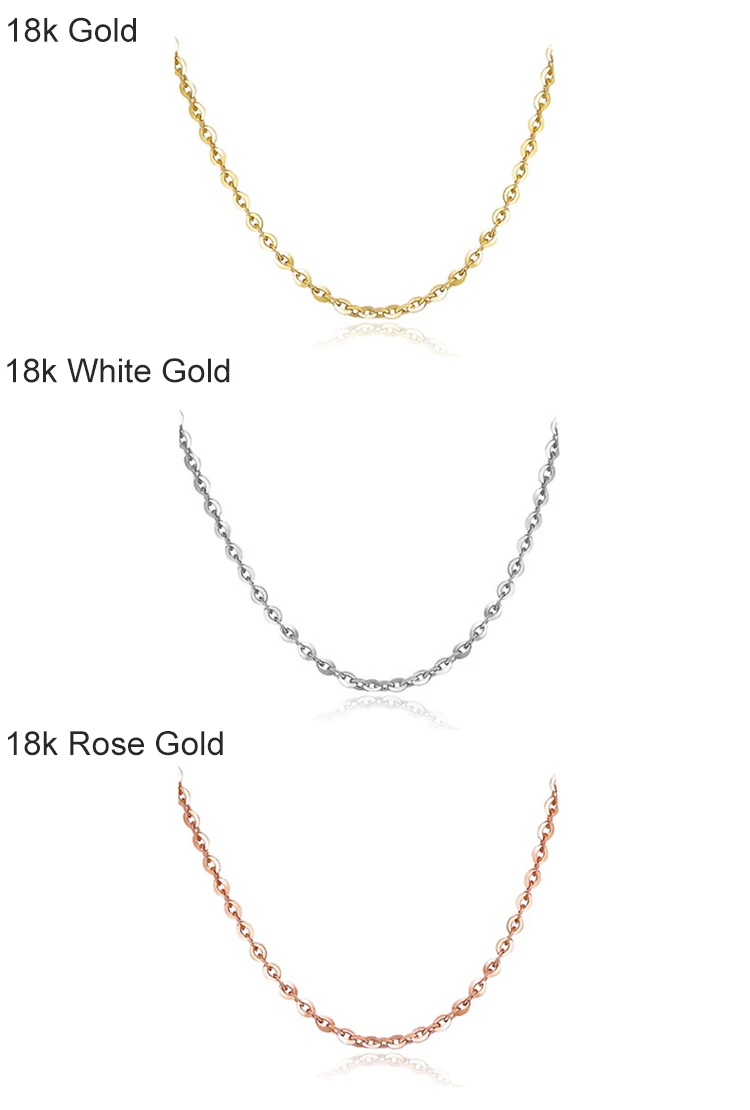 High Quality Real 14k 18k 24k Glod Chain Necklace For Jewelry Making ...