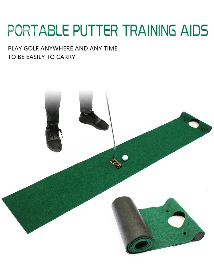 golf box putting mat