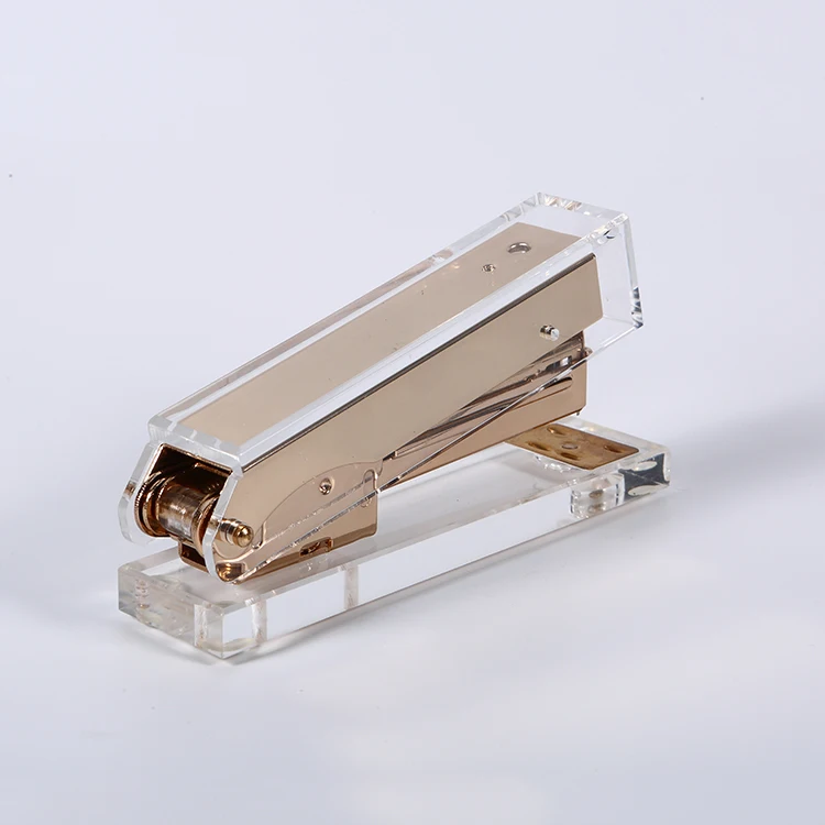 gold mini stapler