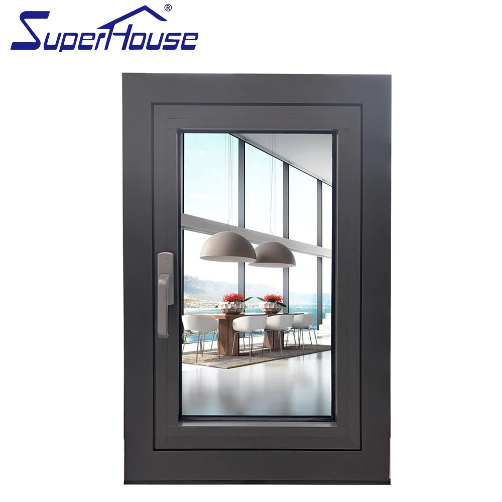 Orders shipped directly double glazed aluminum casement window