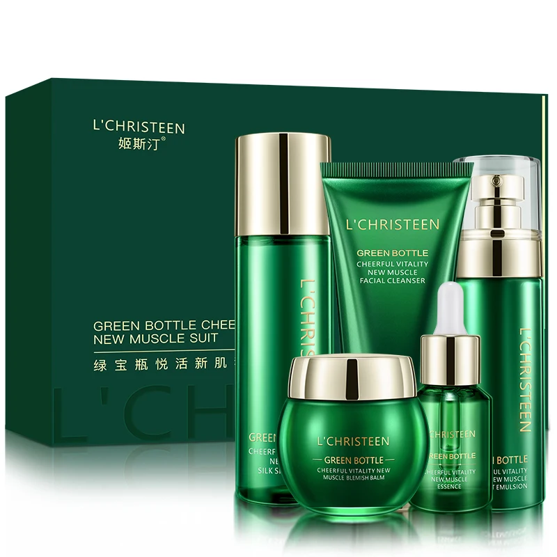 Women Face Skin Care Set Moisturizer Nourishing Cleanser Serum Cream Lotion Toner Skin Care Set Bottles Private Label Buy Skin Care Set Skin Care Set Organic Private Label Skin Care Set Bottles Product