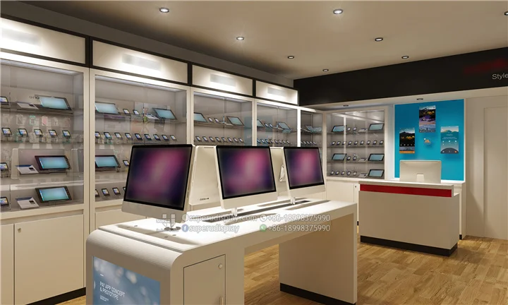 Modern Cell Phone Store Interior Design for Retail Showrooms ...