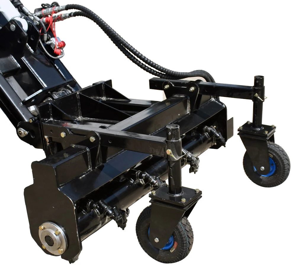Skid Steer Loader Attachments Hydraulic Harley Power Rake For Sale