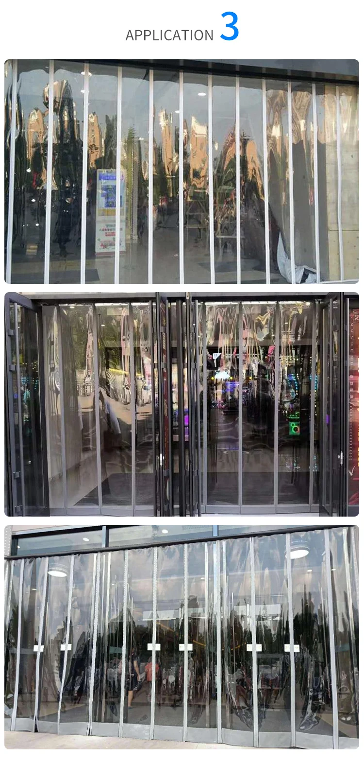 Wholesale Standard Soft Transparent Outdoor Pvc Plastic Strip Door Curtain Buy