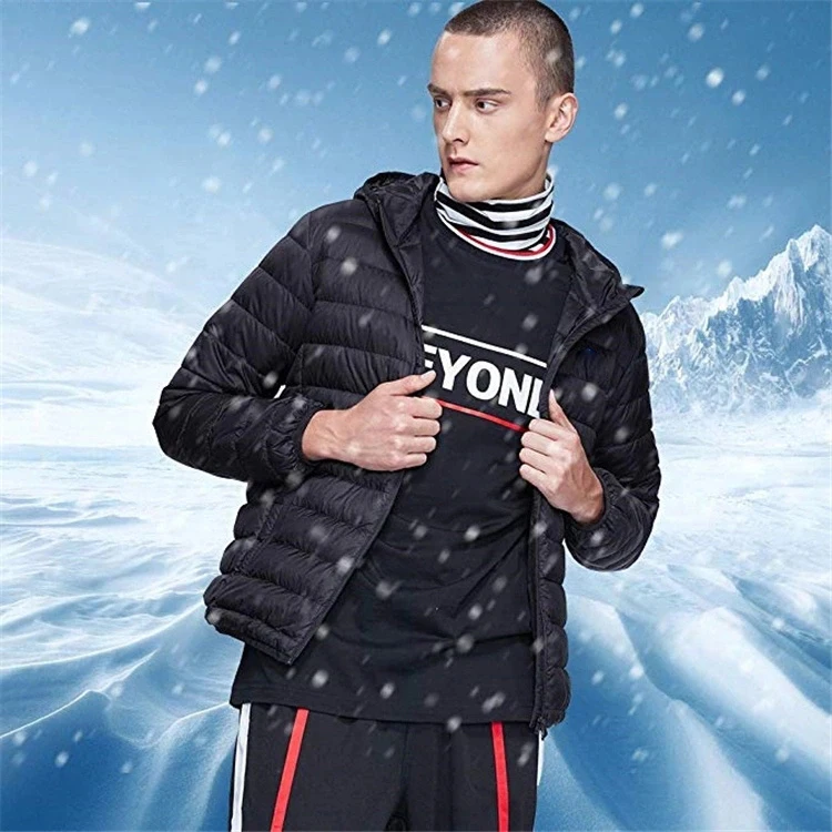 Breathable Mens Down Jacket/blue 100%nylon Winter Down Jacket - Buy ...