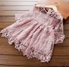 Summer Kids lace Clothes Baby Girls Flower Princess Dress for Wedding Party Toddler Girl Children Clothing