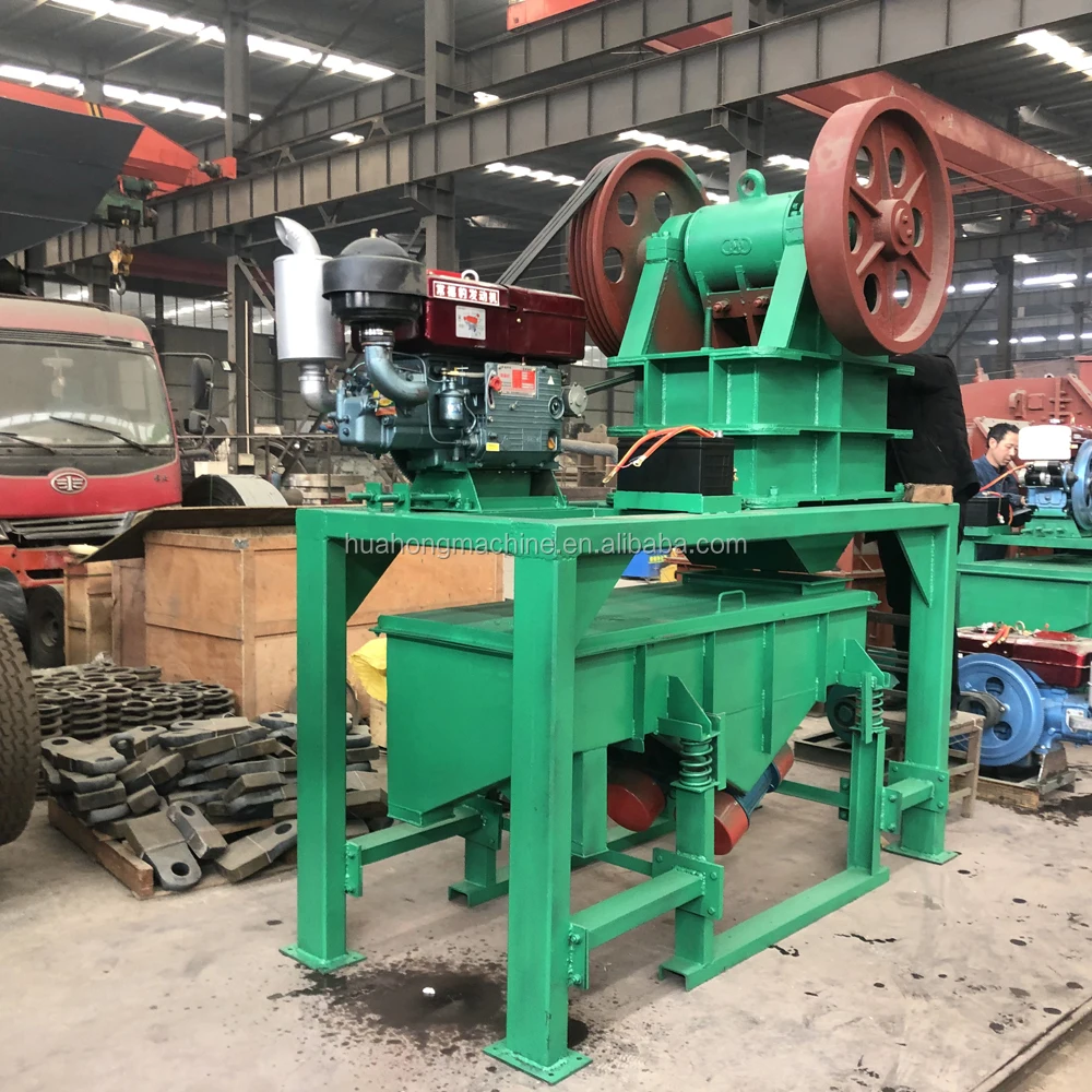 Sample Preparation Electric Jaw Crusher Rock Ore Crushing Machine Small