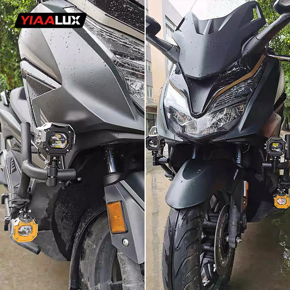 product new arrival offroad motorcycle light 329 60w spot driving fog light with optional drl for motorcycle-17