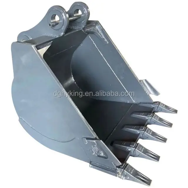 Hydraulic Clamshell Grapple Bucket with 1.6m³ Capacity for 30ton Excavator Made of Q345B+HARDOX450 Material