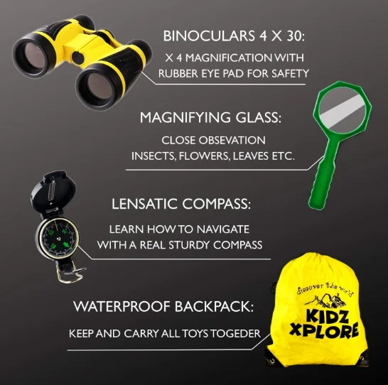 Outdoor Adventure Kits Children Natural Adventure Kits Binoculars