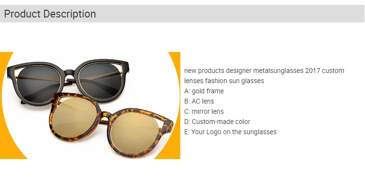 Eugenia circle sunglasses with good price for decoration-3