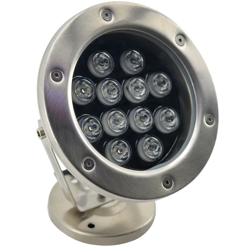 High quality under water light IP68 12 volt pool led lights underwater led swimming pool light