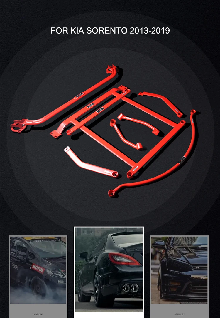 Lvtu Aluminum Strut Bar Strut Tower Brace Strengthen Bar For Kia