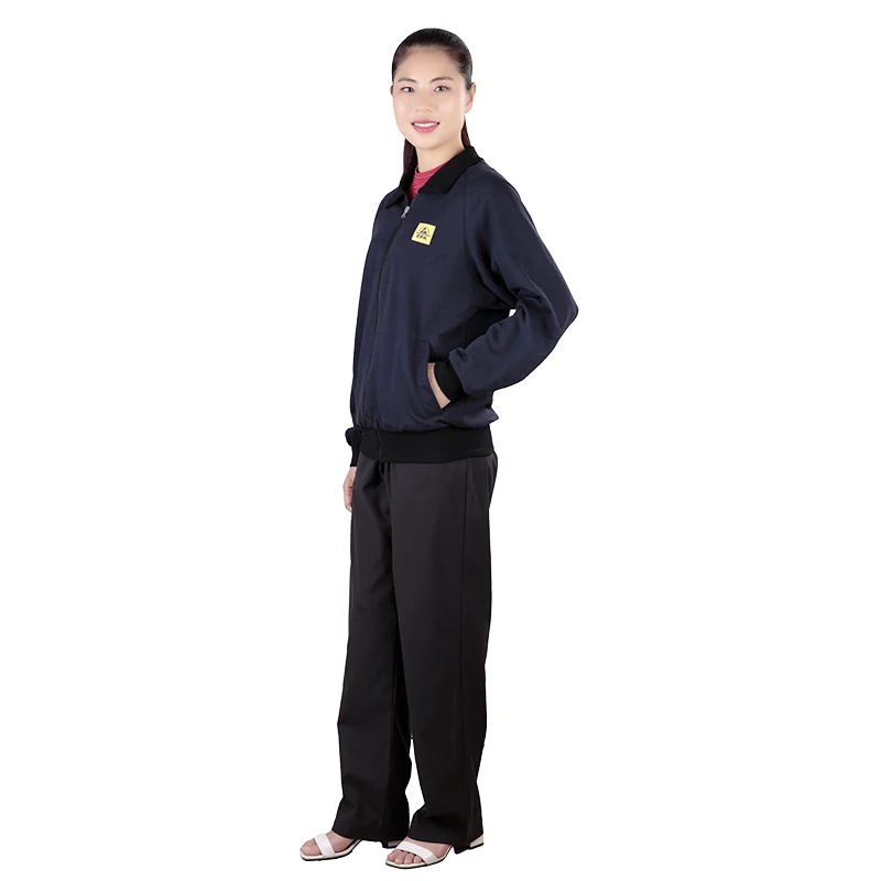 Antistatic winter thick  esd cleanroom  fleece  jacket  