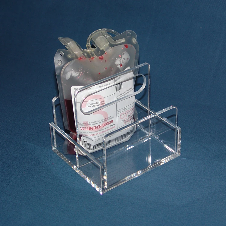 Hospital Medical Health Phlebotomy Supplies Acrylic Four Compartment