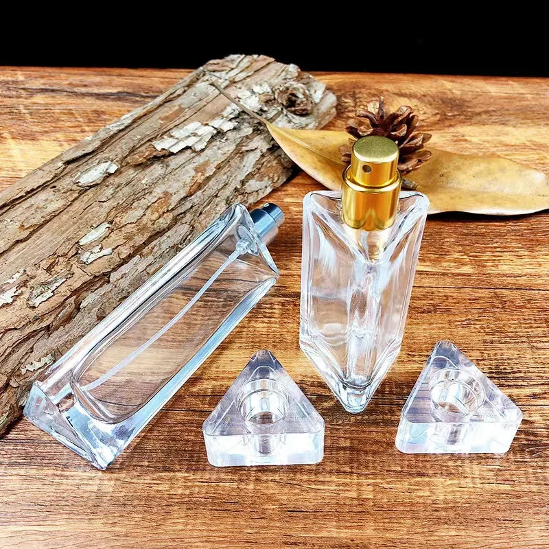 perfume spray triangle bottle perfume