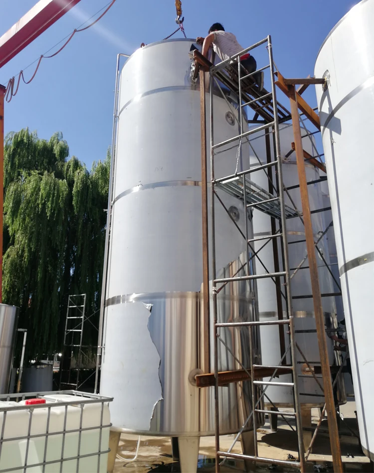 100l 500l 1000l 20000l Stainless Steel Commercial Wine Fermentation