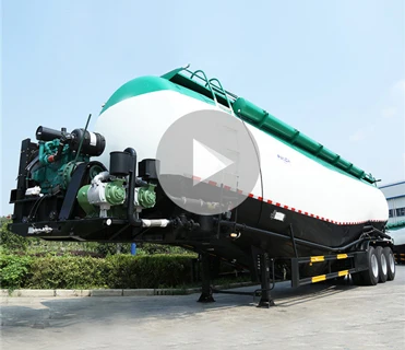 60 吨 v形水泥罐车散装拖车出售价格