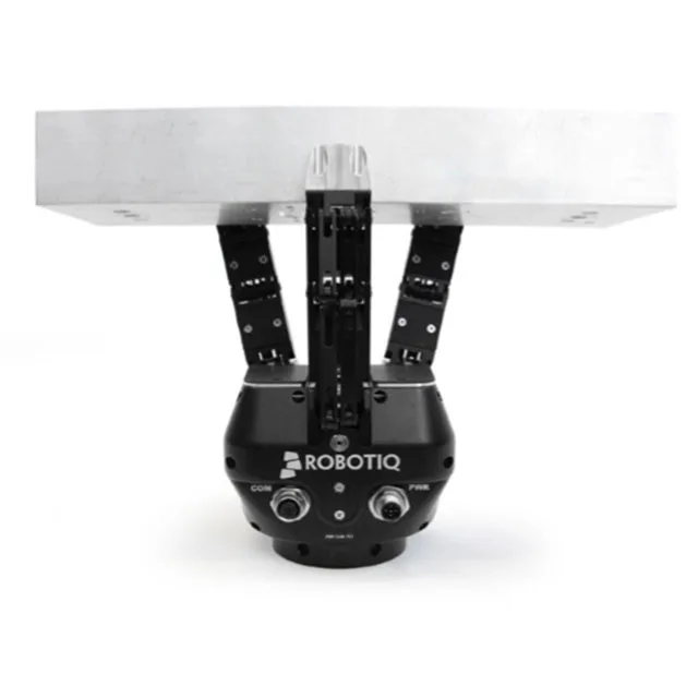  Prendedor do robô adaptável do dedo de ROBOTIQ 3 combinado com o robô colaborador de AUBO i5 para escolher o robô