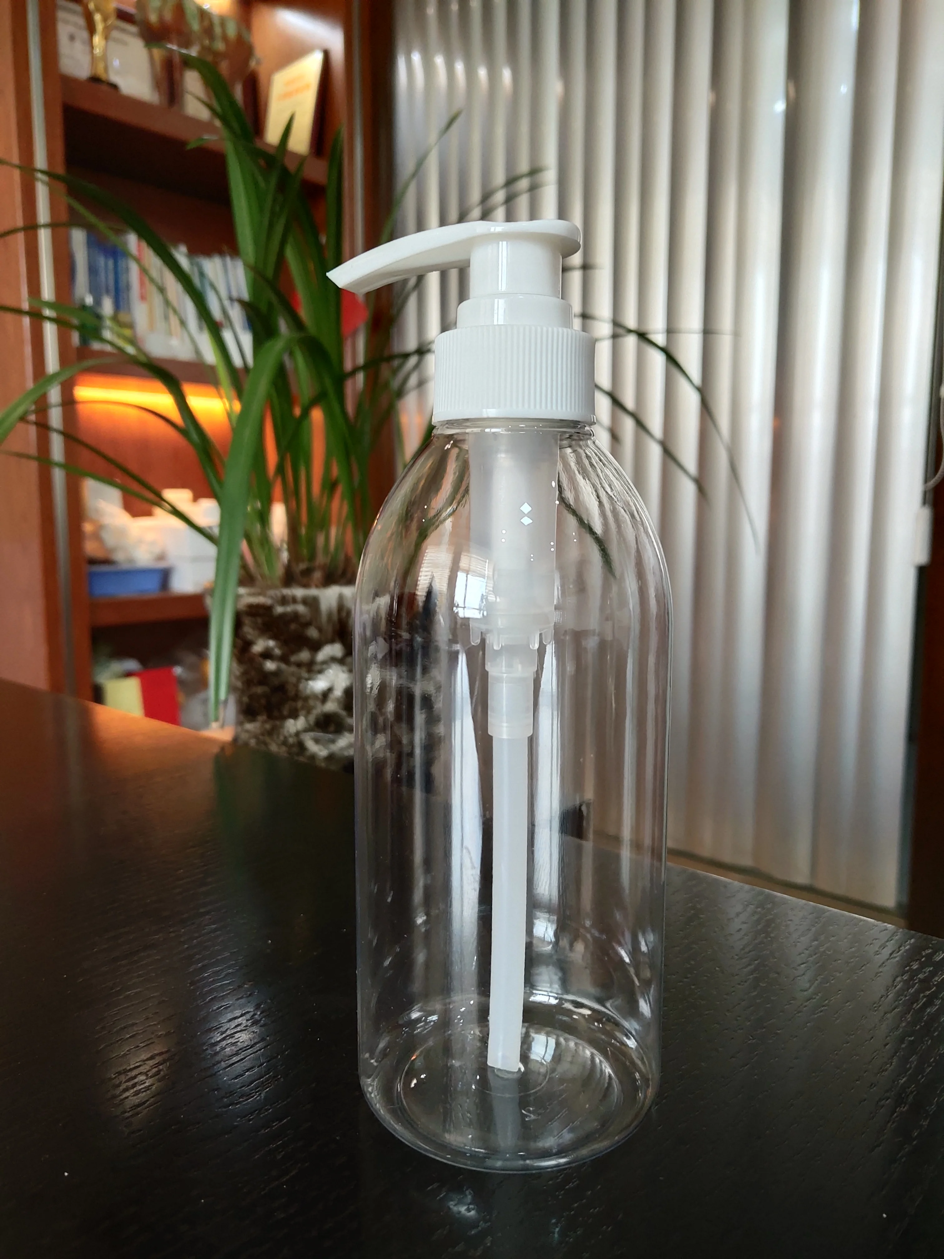 500ml pet bpa free plastic shampoo bottle for cosmetic lotion