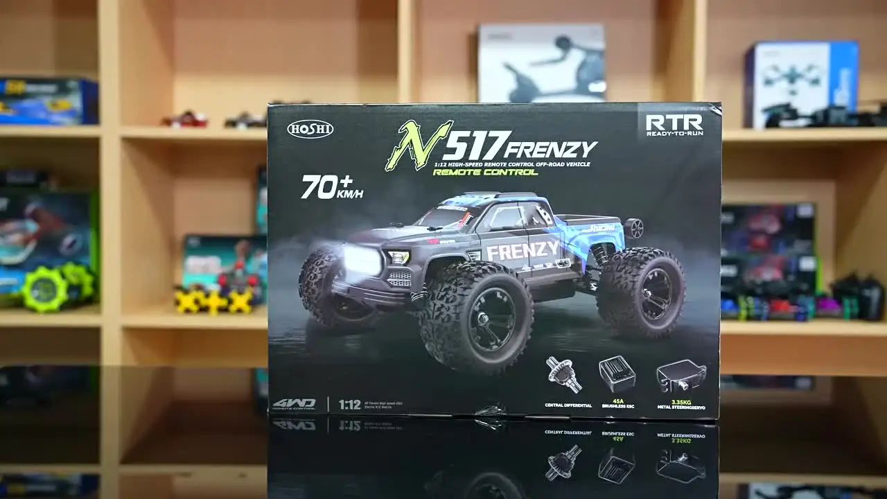 70KM/H HOSHI N517 1/12 Scale Brushless RC Car - High Speed 4WD Off
