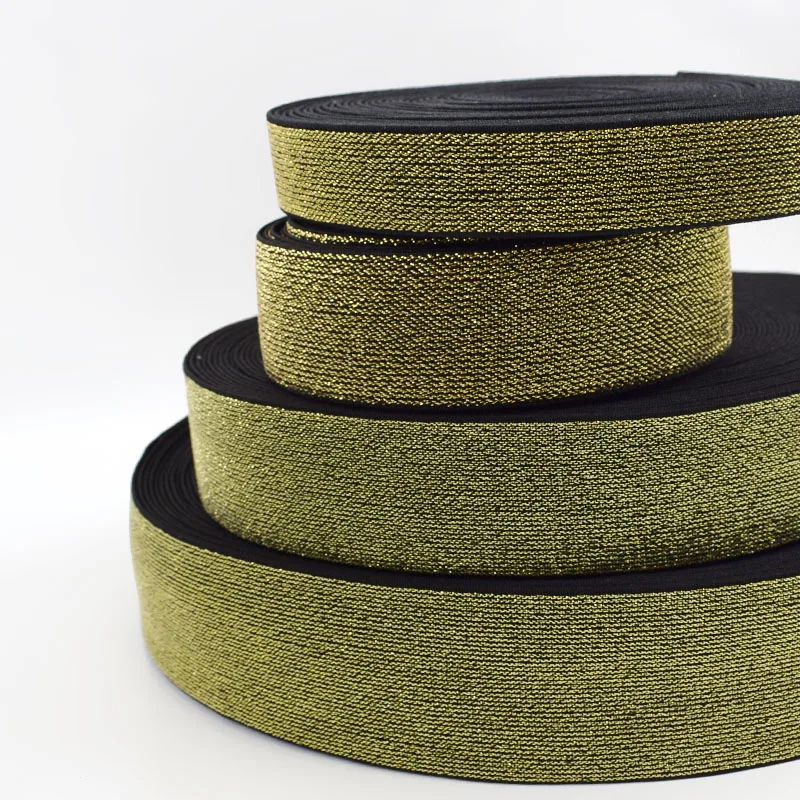 meetee ky407尼龙松紧带,用于服装长裤时尚松紧带织带丝带软带张力