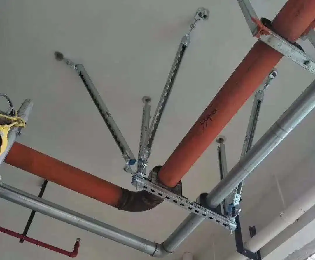 Round Duct Seismic Bracing Bracket Hanger And Support Buy Steel