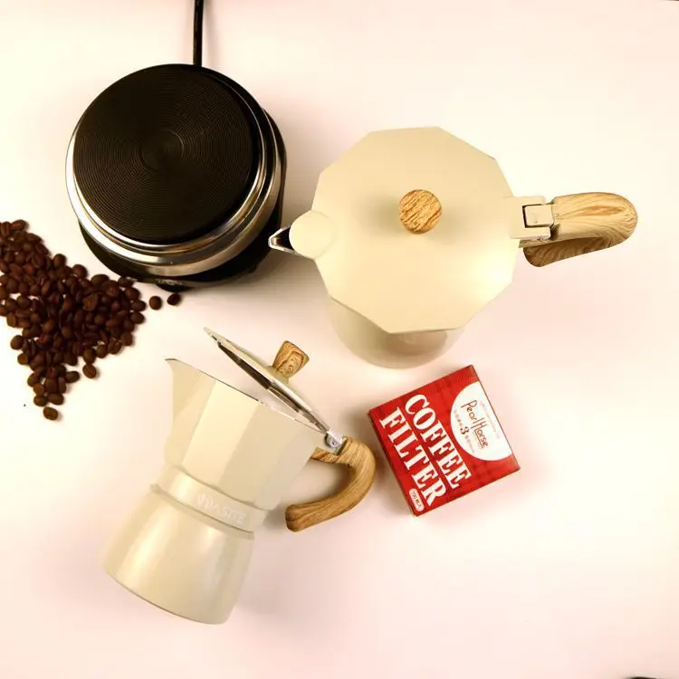 Customized Color Moka 3 Cups 6 Cups Stainless Steel Espresso Coffee Maker Buy Cafetera Moka