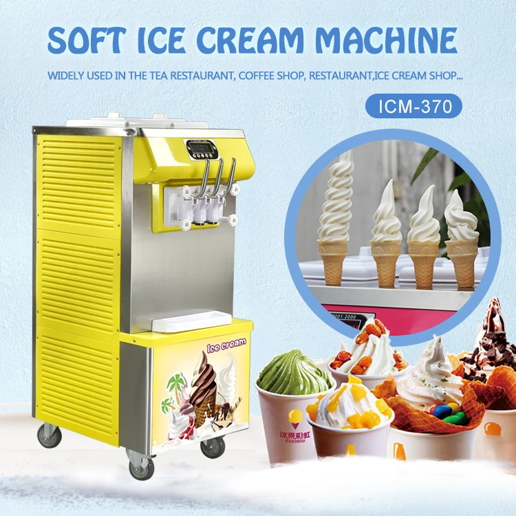 Commercial High Quality Soft Serve Ice Cream Machine For Sale - Buy ...