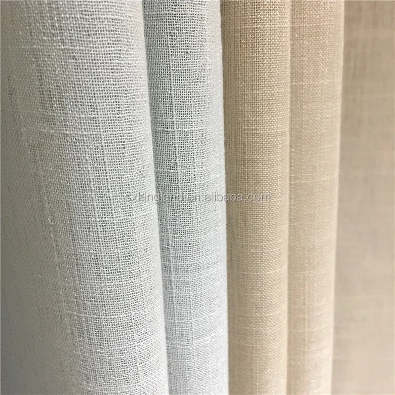 Luxury Sheer Curtain Fabrics Linen Roll By Meter Buy Fabric Curtain