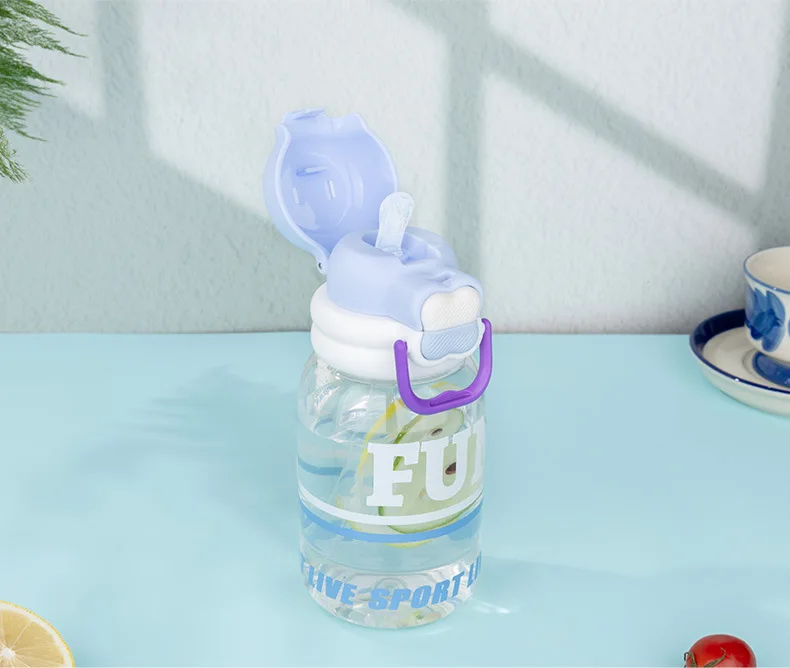 Unisex Tritan Sports Water Bottle Large Capacity Portable Gym Cup High Temperature Resistant for Camping Direct Drinking Method