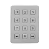 12keys IP65 waterproof numeric rs232 keypad door lock digital keypad