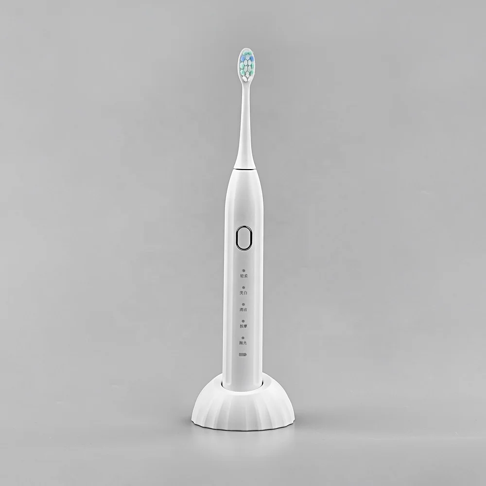 Portable Cheap Oral Care Appliances Round Chargeable Toothbrushes Sonic