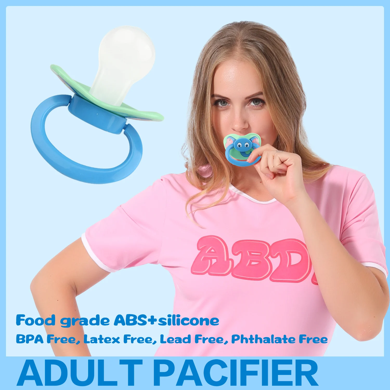 New Arrival Product Abdl Pacifier Silicone Adult Pacifier Wholesale