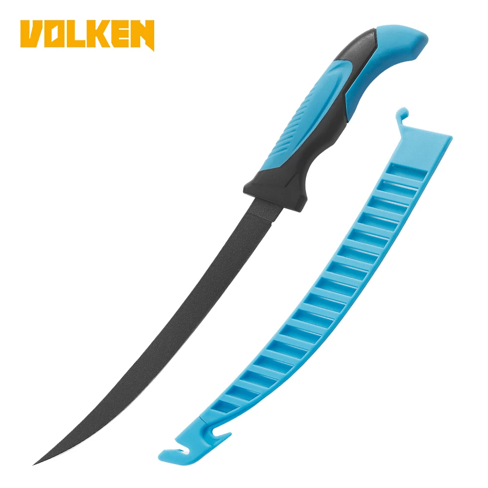 new high quality fishing knife outdoor stainless steel blackened