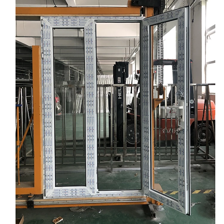 European Style High Quality Antiuv Wind Resistant Tempered Glass Upvc