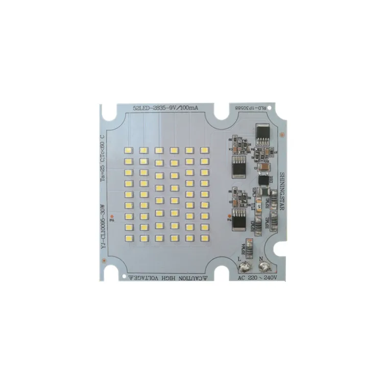 High quality 30W  Ra 80 ac DOB driverless pcb pcba 220V input led module for LED Streetlight