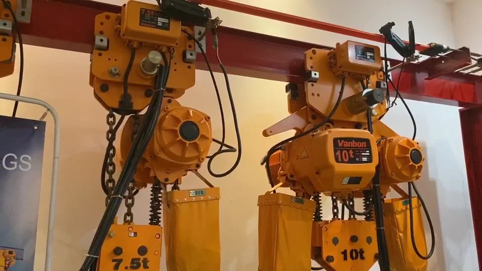 Vanbon Morris Type Polipasto De 5 Toneladas Monorriel Electric Chain Hoist With Best Price Buy