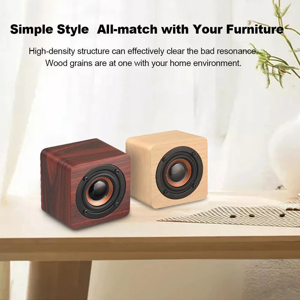 2020 HIPERDEAL For Phone Samsung Mini Wireless Speaker Portable Wooden Speakers Sound Music Hand free - ANKUX.COM