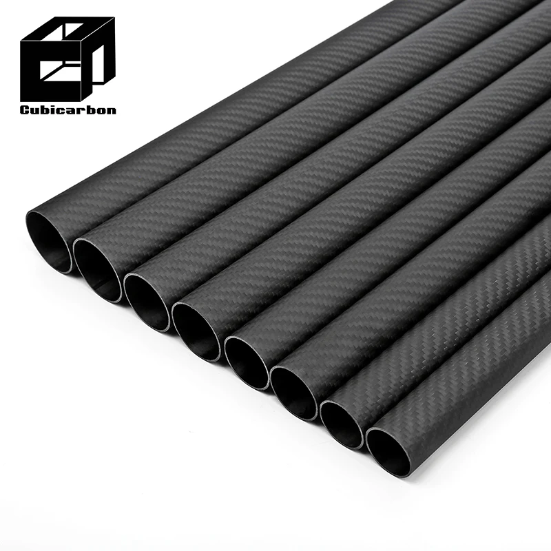 Oem Different Diameter Carbon Fiber Tubing 14mm 90mm 100mm 150mm 1500mm